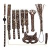 Luipaardprint bondage set – 7 delen