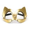 Kattenoog masker – PU lederen rolstoel masker