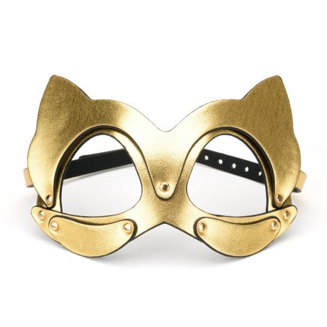 Kattenoog masker – PU lederen rolstoel masker