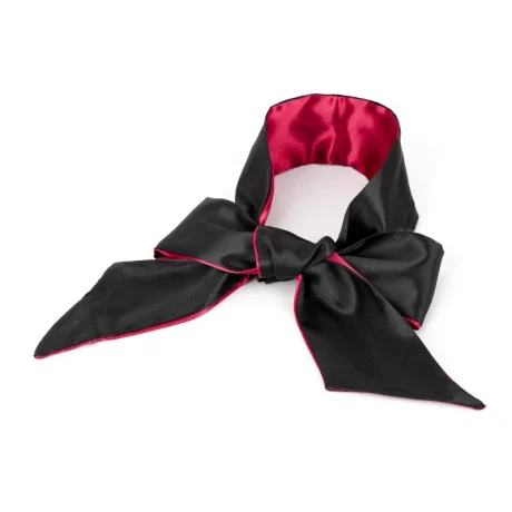 Satin bondage set – blinddoek en halsband